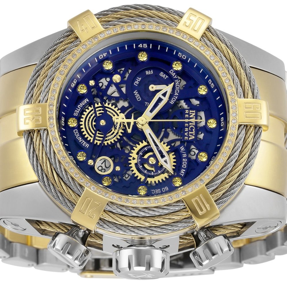 Invicta Reserve Bolt Zues Swiss Quartz 0.34 CARAT - Picture 4 of 7